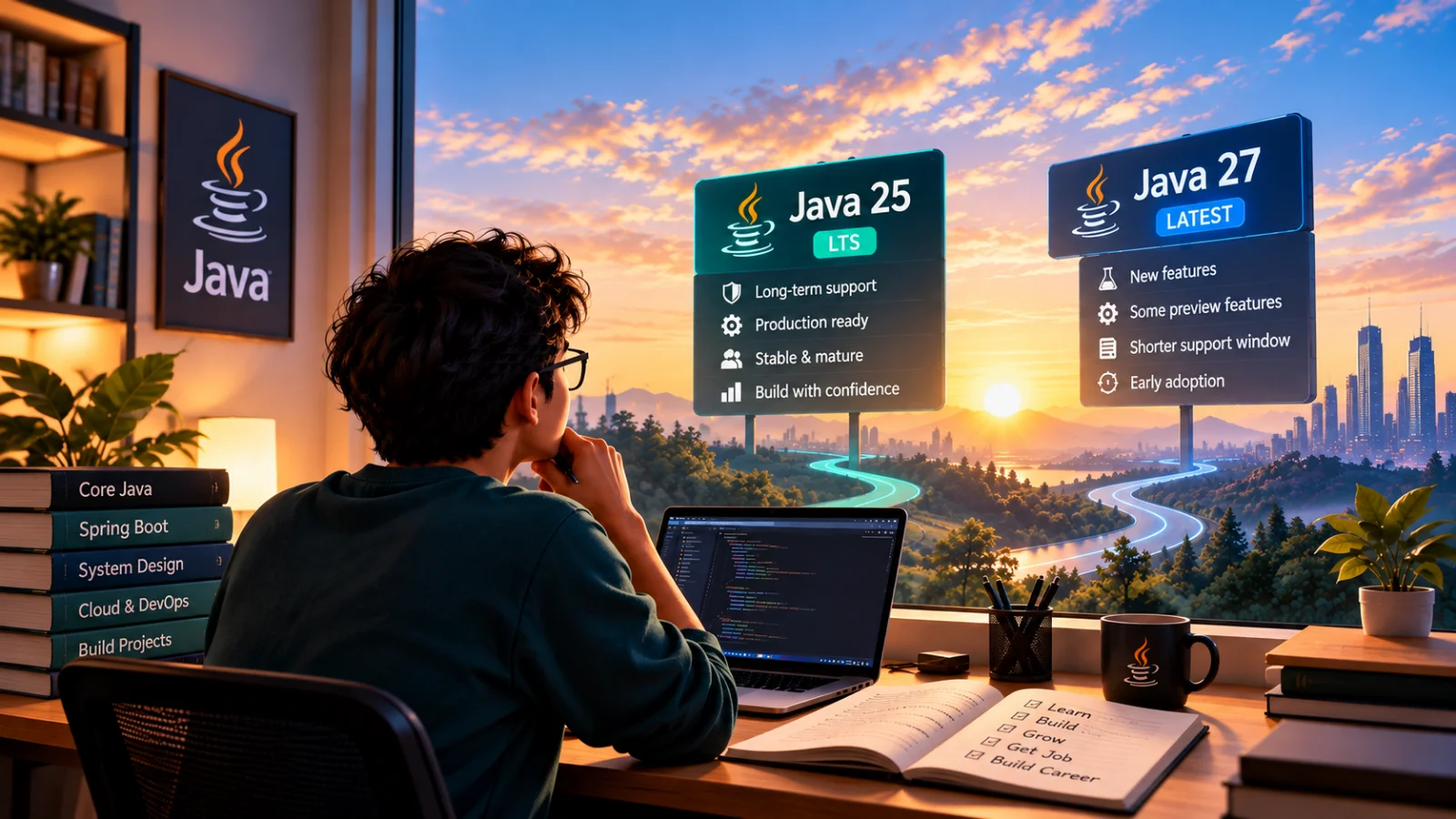 Java 25 LTS or Java 27, which one to pivot.